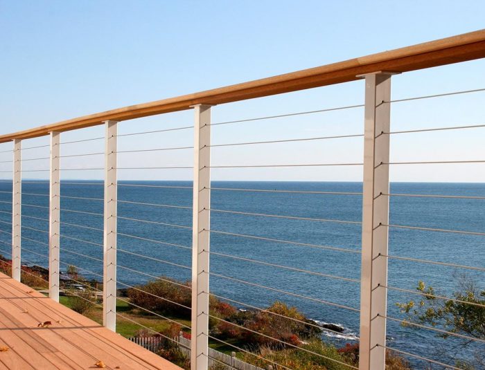 stainless balcony railings