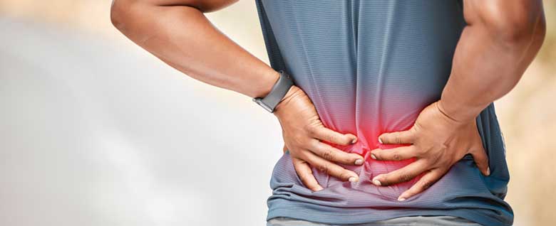 back pain in lindfeild