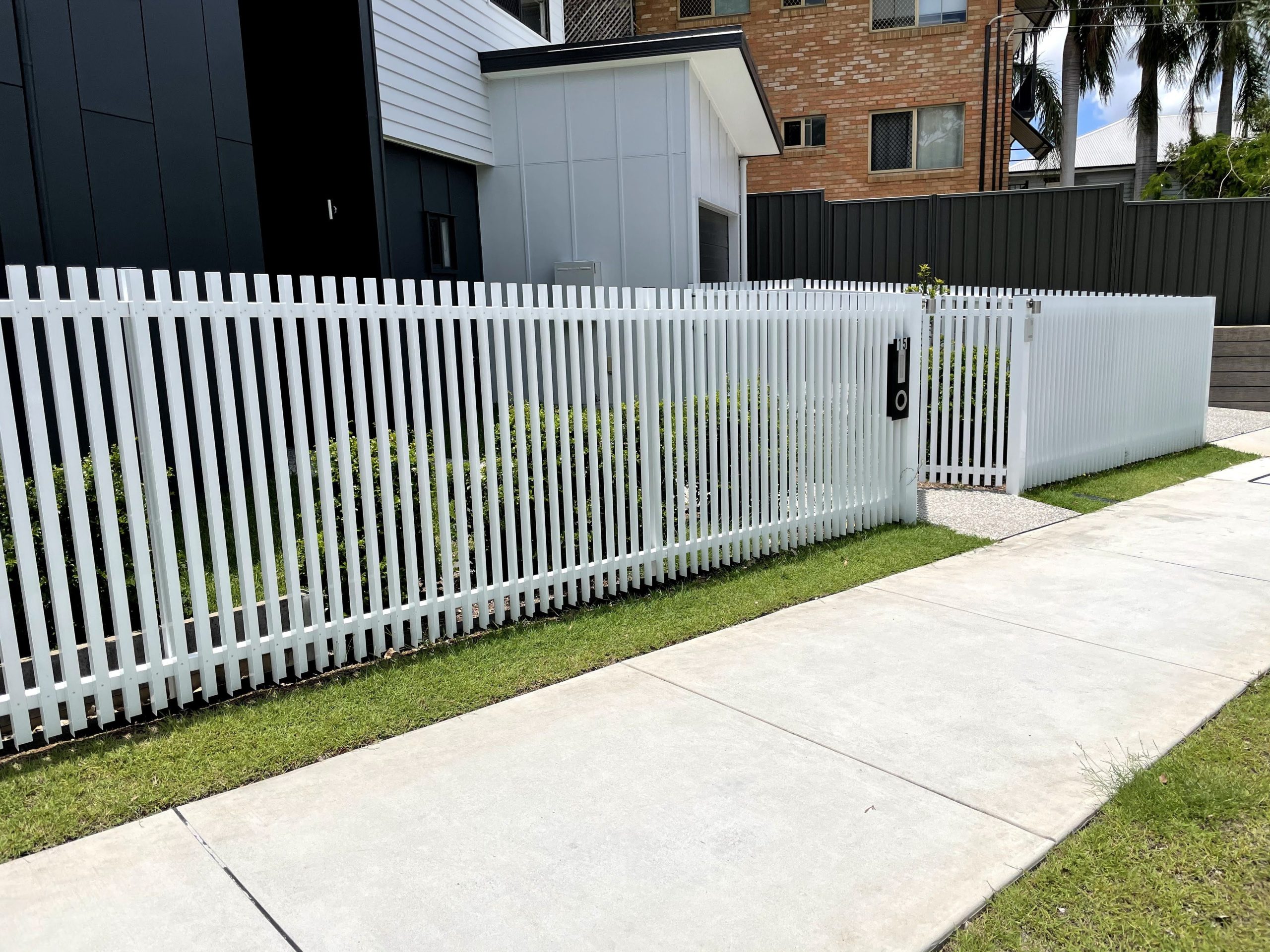 aluminium front fences