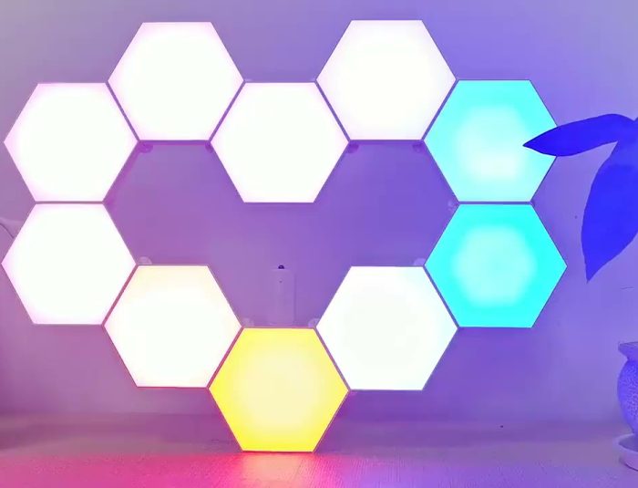 hexagon lights