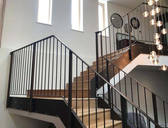 metal balustrade stairs