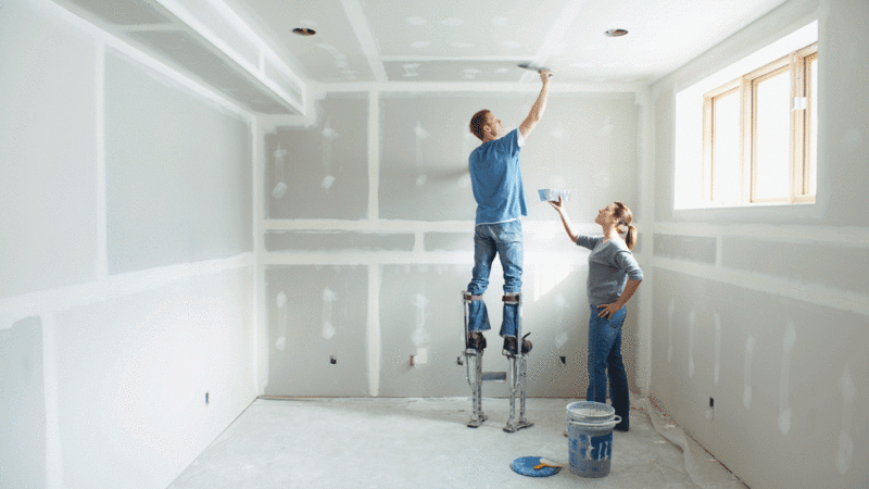 plasterboard ceiling