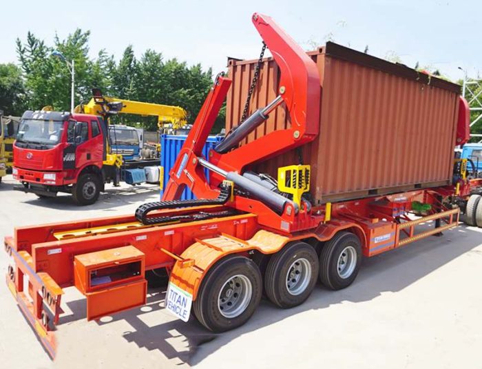 side loader transport
