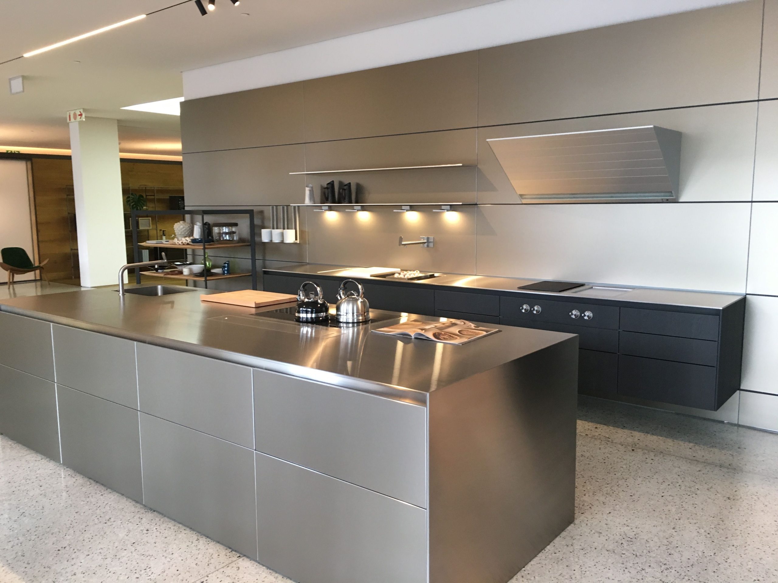 Domestic stainless steel kitchens