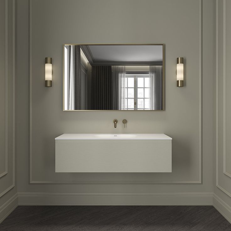 wall hung bathroom vanity