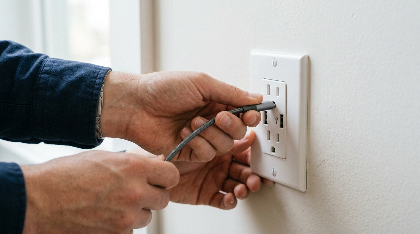 electrical outlet with usb