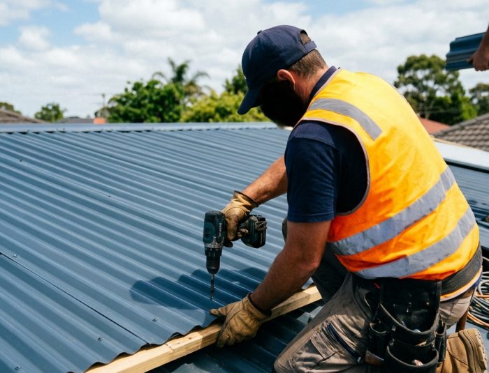 bluescope steel roofing