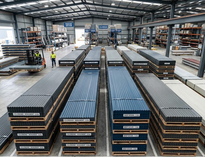 colourbond roof sheeting supplies sydney cbd