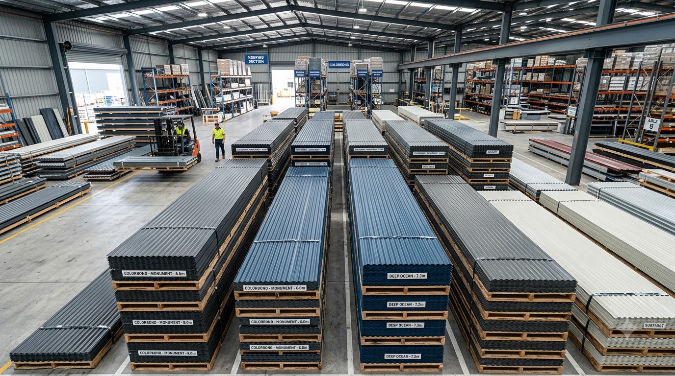 colourbond roof sheeting supplies sydney cbd