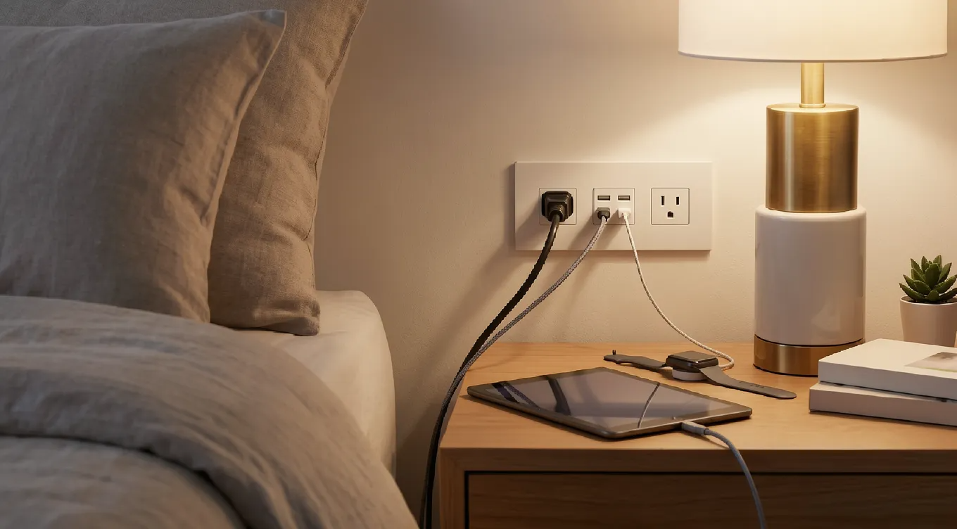 electric sockets with usb
